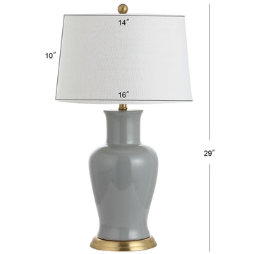 Julian 29" Ceramic LED Table Lamp - JONATHAN Y